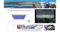 Desktop Screenshot of embassyjohannesburg.com